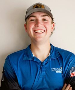 Portait of Rory Pearce, smiling.